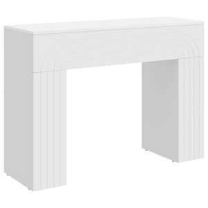 vidaXL Konferenčn&iacute; stolek B&iacute;l&aacute; 102 x 35 x 75 cm Kompozitn&iacute; dřevo