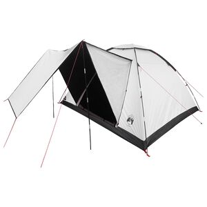 vidaXL Kempingov&yacute; stan se střechou B&iacute;l&yacute; blackout 335 x 275 x 180 cm