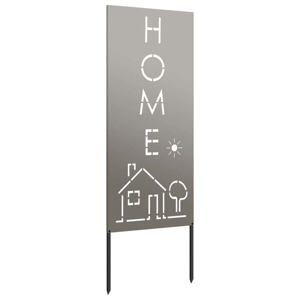 vidaXL Soukrom&iacute; na zahradě Rezav&aacute; 50 x 140 cm Povětrnostně odoln&aacute; ocel