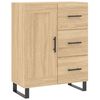 vidaXL Skř&iacute;ň highboard dub sonoma 69,5 x 34 x 180 cm kompozitn&iacute; dřevo