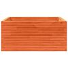 vidaXL Zahradn&iacute; truhl&iacute;k voskově hněd&yacute; 100x100x46 cm masivn&iacute; borovice
