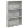 vidaXL Koupelnov&aacute; n&aacute;stěnn&aacute; skř&iacute;ňka Betonově &Scaron;ed&aacute; 40 x 10 x 60,5 cm