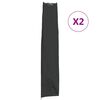 vidaXL Plachty na zahradn&iacute; slunečn&iacute;k 2 ks 170x35/32 cm 420D oxford