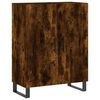 vidaXL Skř&iacute;ň highboard kouřov&yacute; dub 69,5 x 34 x 180 cm kompozitn&iacute; dřevo