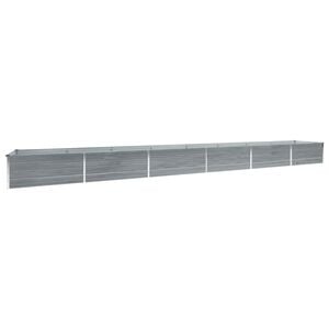 vidaXL Vyv&yacute;&scaron;en&yacute; z&aacute;hon pozinkovan&aacute; ocel 600 x 80 x 45 cm &scaron;ed&yacute;
