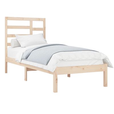 vidaXL Rám postele masivní dřevo 100 x 200 cm