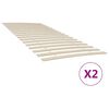 vidaXL N&aacute;hradn&iacute; lamely k posteli s 34 lamelami 2 ks 100x200 cm