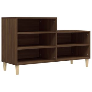 vidaXL Botn&iacute;k hněd&yacute; dub 102x36x60 cm kompozitn&iacute; dřevo