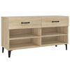 vidaXL Botn&iacute;k dub sonoma 102 x 35 x 55 cm kompozitn&iacute; dřevo