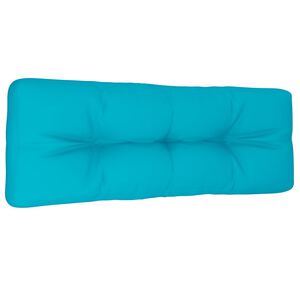 vidaXL Podu&scaron;ka na palety tyrkysov&aacute; 120 x 40 x 12 cm textil