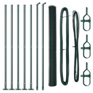 vidaXL Plotov&yacute; sloupek. Zelen&aacute;