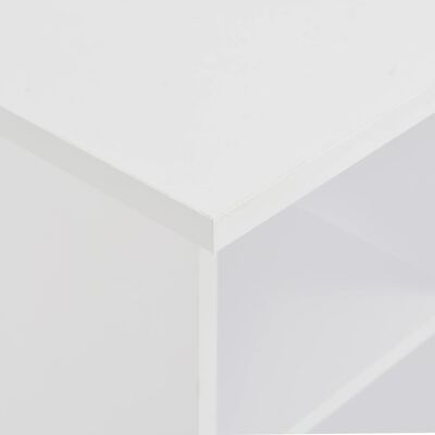 vidaXL Barový stůl bílý 60 x 60 x 110 cm