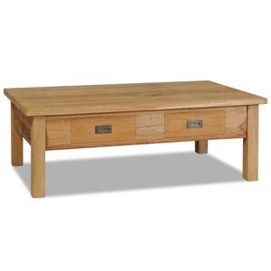 vidaXL Konferenčn&iacute; stolek masivn&iacute; teak 100 x 60 x 35 cm