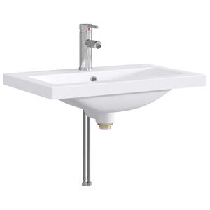vidaXL Um&yacute;vadlo do koupelny Chrom 61 x 40 x 16,5 cm Kov