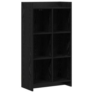 vidaXL knihovna Čern&yacute; dub 59 x 30 x 111 cm Kompozitn&iacute; dřevo
