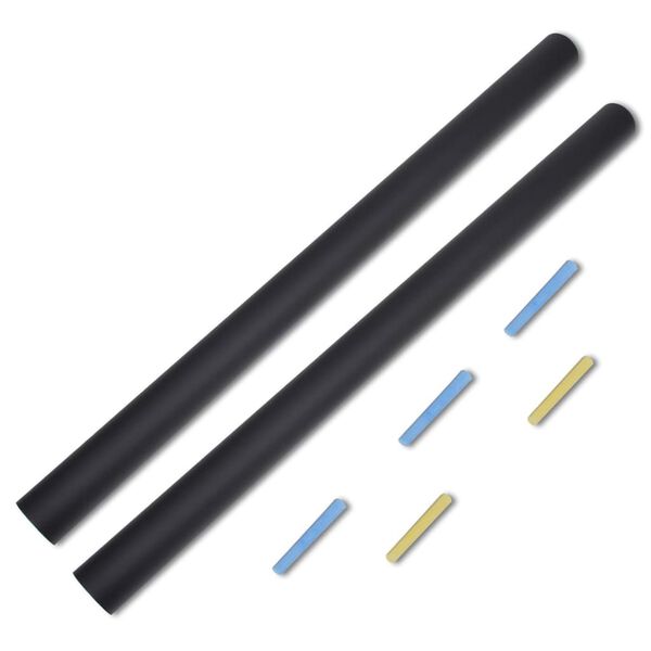 Tabulová samolepka na zeď 0,6 x 2 m 2 role s křídami