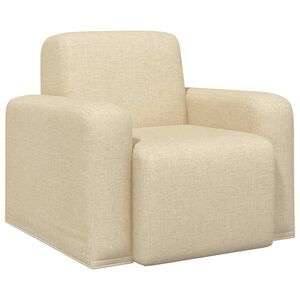 vidaXL křeslo Kr&eacute;mov&aacute; Textil