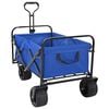 vidaXL Skl&aacute;dac&iacute; n&aacute;kupn&iacute; voz&iacute;k 89 x 63 x 96 cm Modr&aacute; 200 kg