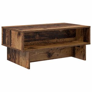 vidaXL Konferenčn&iacute; stolek Star&eacute; dřevo 80 x 46 x 35 cm Kompozitn&iacute; dřevo