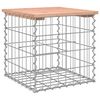 vidaXL Zahradní lavice gabionový design 43x44x42 cm masivní douglaska