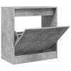 vidaXL Botn&iacute;k betonově &scaron;ed&yacute; 60 x 34 x 63,5 cm kompozitn&iacute; dřevo