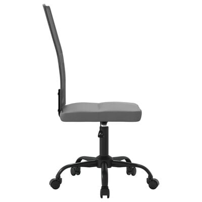 vidaXL Kancelářská židle výškově nastavitelná šedá síťovina