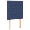 vidaXL Box spring postel s matrac&iacute; modr&aacute; 80x200 cm textil