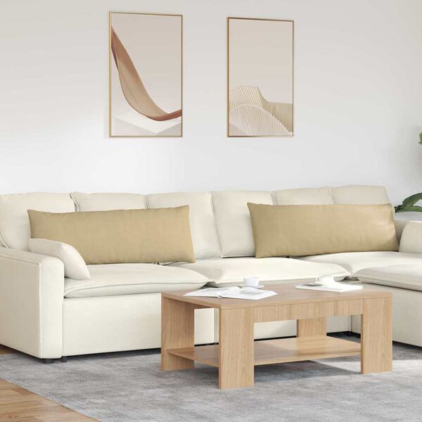 vidaXL Pohovkov&eacute; pol&scaron;t&aacute;ře 2 pcs &Scaron;edozelen&aacute; 120 x 40 cm Žebrovan&aacute; l&aacute;tka
