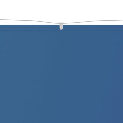 vidaXL Vertikální markýza modrá 60 x 600 cm oxfordská látka