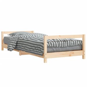 vidaXL Dětsk&aacute; postel 80 x 200 cm masivn&iacute; borov&eacute; dřevo