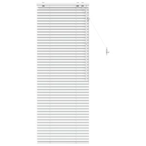 vidaXL Venet &scaron;koln&iacute; žaluzie B&iacute;l&aacute; 65 x 160 cm 35 mm Masivn&iacute; paulovnie