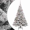 vidaXL Uměl&yacute; v&aacute;nočn&iacute; stromek s v&aacute;nočn&iacute;mi koulemi 120 cm 150 LED