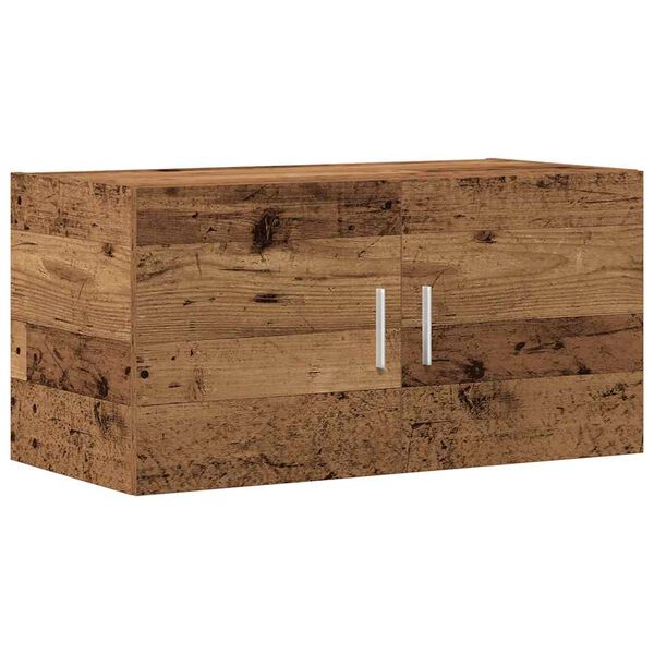 vidaXL N&aacute;stěnn&aacute; skř&iacute;ňka old wood 80 x 39 x 40 cm kompozitn&iacute; dřevo