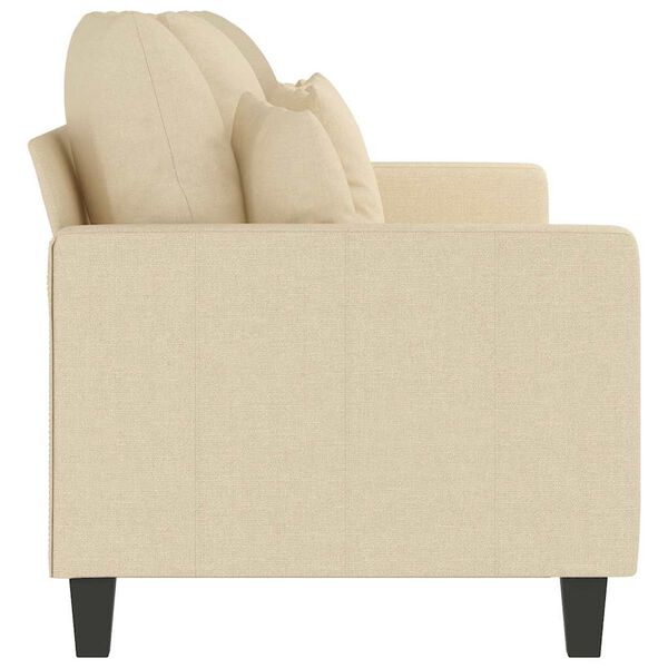 vidaXL 3m&iacute;stn&aacute; pohovka kr&eacute;mov&aacute; 180 cm textil