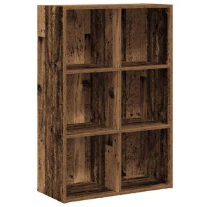 vidaXL Knihovna/př&iacute;born&iacute;k star&eacute; dřevo 66 x 30 x 98 cm kompozitn&iacute; dřevo