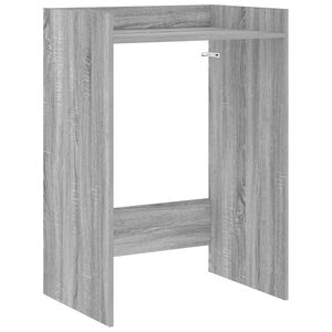 vidaXL Skř&iacute;ň na pračku &Scaron;ed&aacute; Sonoma 67,5 x 48 x 97 cm Kompozitn&iacute; dřevo