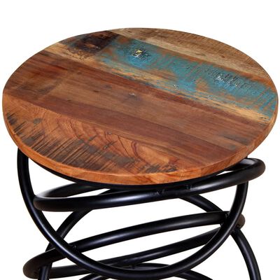 vidaXL Odkládací stolek masivní recyklované dřevo