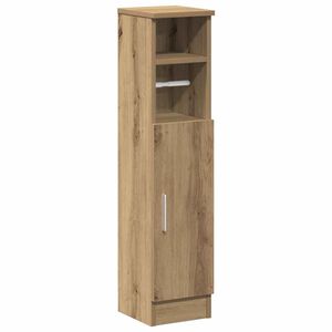 vidaXL Koupelnov&aacute; skř&iacute;ňka s drž&aacute;kem rol&iacute; dub artisan 20,5 x 22 x 90 cm