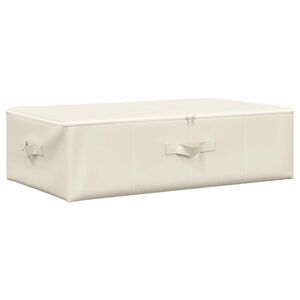 vidaXL &Uacute;ložn&yacute; box textil 70 x 40 x 18 cm kr&eacute;mov&yacute;