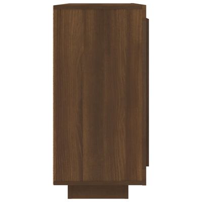 vidaXL Příborník hnědý dub 92 x 35 x 75 cm kompozitní dřevo
