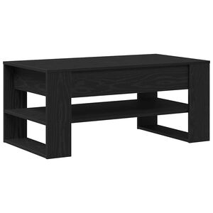 vidaXL Konferenčn&iacute; stolek Čern&yacute; dub 102 x 55 x 45 cm Kompozitn&iacute; dřevo