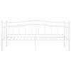 vidaXL Rám postele/pohovky bílý kovový 90 x 200 cm