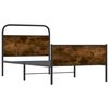 vidaXL R&aacute;m postele bez matrace 100x200 cm dub sonoma kompozitn&iacute; dřevo