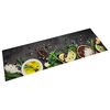 vidaXL Kuchyňsk&yacute; koberec omyvateln&yacute; Kořen&iacute; 45 x 150 cm samet