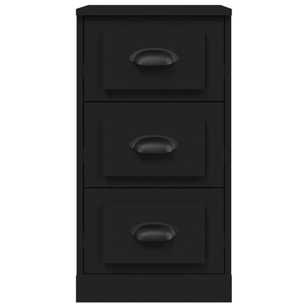 vidaXL Př&iacute;born&iacute;k čern&yacute; 36 x 35,5 x 67,5 cm kompozitn&iacute; dřevo