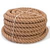 vidaXL Lano 100% juta 40 mm 30 m