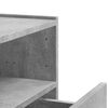 vidaXL N&aacute;stěnn&yacute; nočn&iacute; stolek betonově &scaron;ed&yacute; 45 x 30 x 35 cm