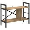vidaXL Knihovna 3 &uacute;rovn&iacute; 75 x 30 x 58,5 cm kompozitn&iacute; dřevo