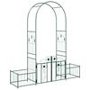 vidaXL Zahradn&iacute; oblouk Zelen&aacute; 203 x 50 x 218 cm Ocel