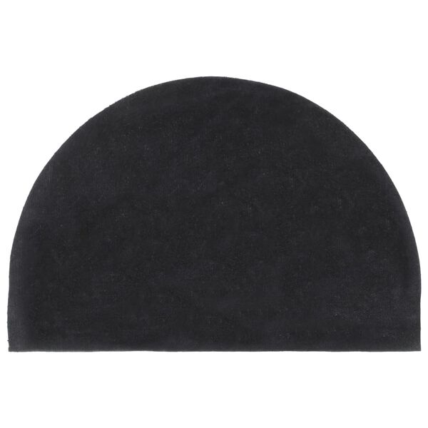 vidaXL Rohožka před dveře tmavě šedá půlkruh 40x60 cm kokosové vlákno